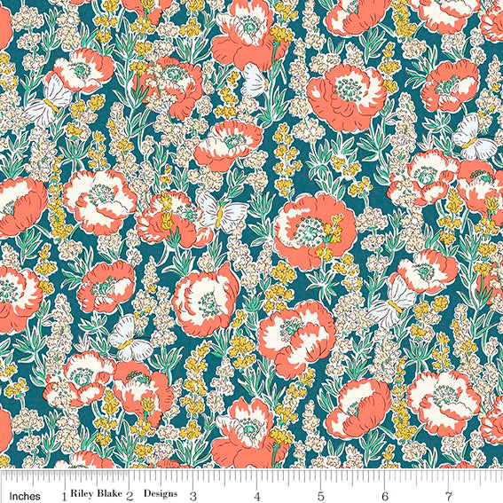 Liberty | Meadow Flowers | Poppy Breeze A