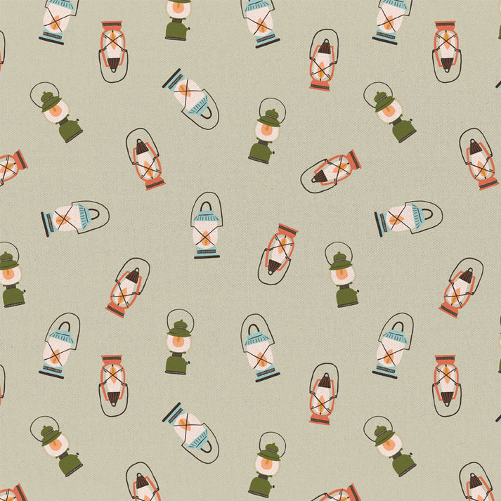 Paintbrush Studio | Vintage Camping | Lanterns Sage