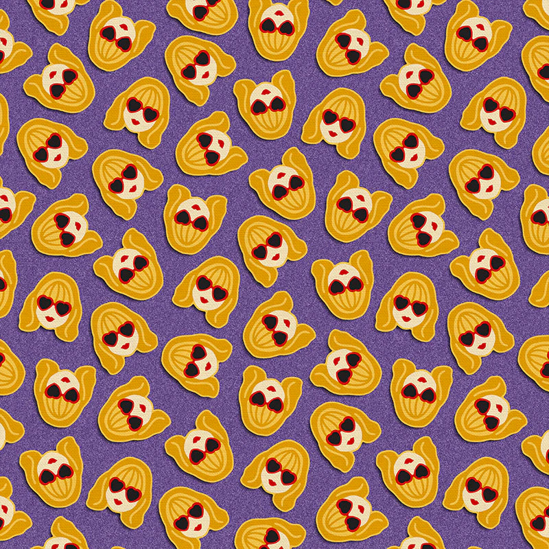 Paintbrush Studio Fabrics | Showgirl Era | Popstar Toss | Purple