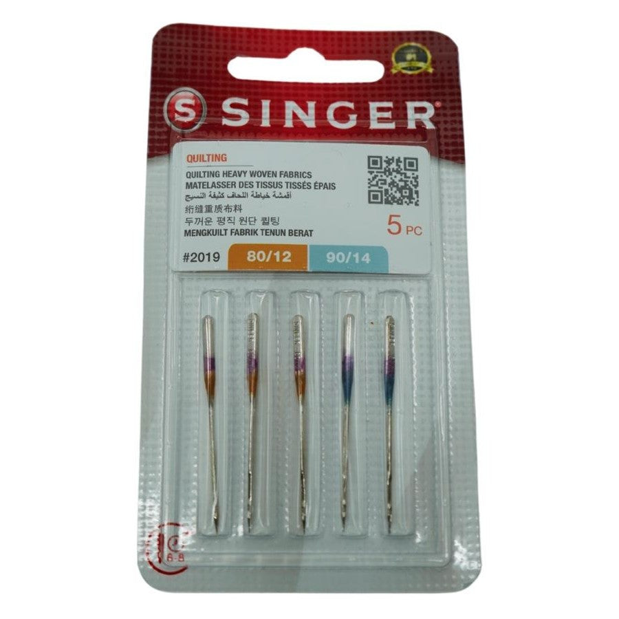 Singer | Quilting | 80/12 | 90/14 | 5PC Total