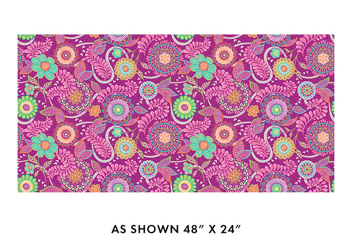 Benartex | Vibrancy | Feature Plum