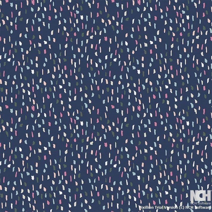 Paintbrush Studio | Over the Rainbow | Rain | Muted Navy