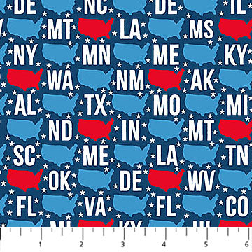 Northcott | America 250 | States | Navy Multi