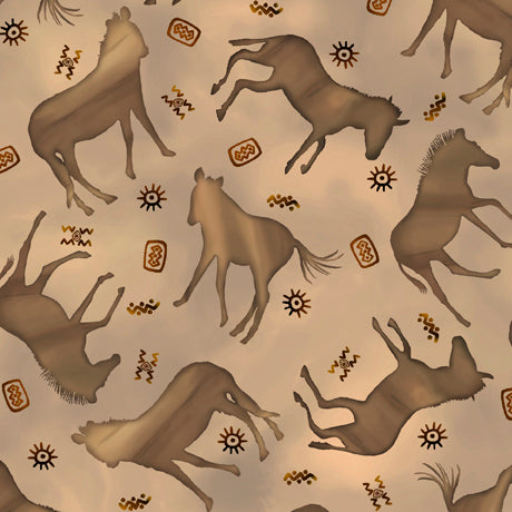 QT Fabrics | Zebra Sunset | Zebra Silhouettes | Neutral