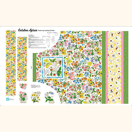 QT Fabrics | Healing Garden | Garden Apron