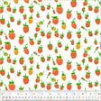 Windham Fabrics | Studio Edit | Strawberries | White | Heather Ross