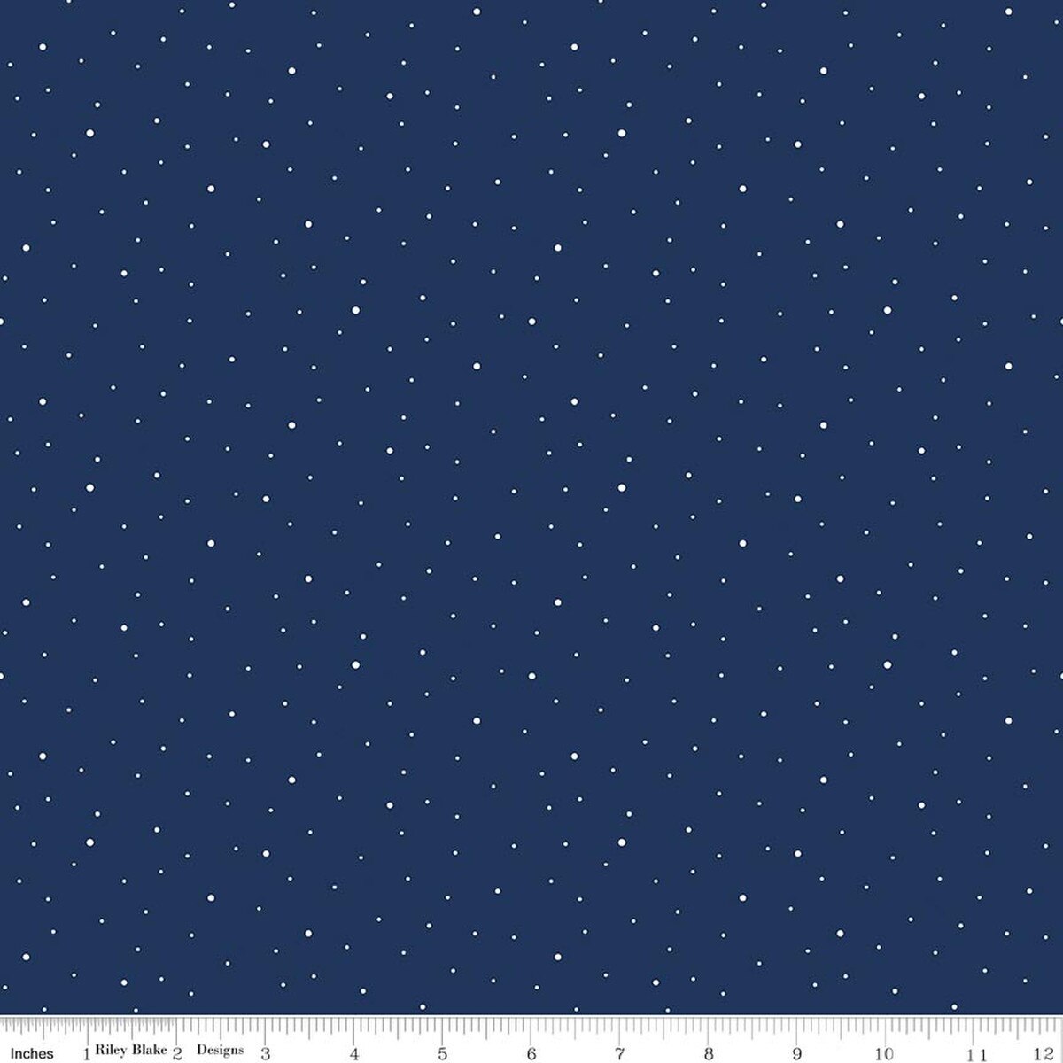 Dapple Dot | Navy | 3-Yard X 108” Package | Wide Back