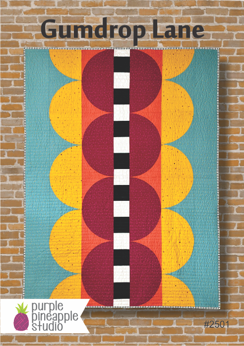 Purple Pineapple Studio | Gumdrop Lane | Pattern Card
