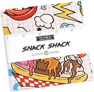 Moda | Snack Shack | Crystal Manning | 5" Charm Pack