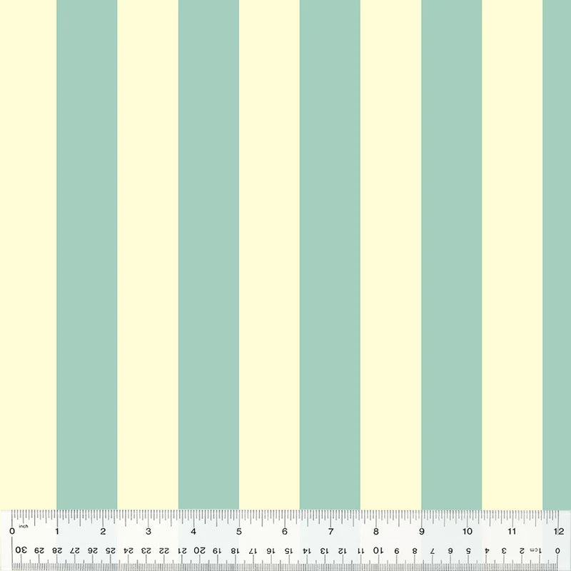 Windham Fabrics | Forestburgh | Broadstripe | Ivory | Heather Ross