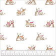 Windham Fabrics | Heather Ross Favorites | Dream Bike | White | Heather Ross