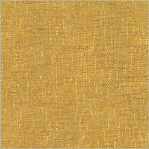 Handloom Ochre yarn-dyed woven cotton by Tara Faughnan for Windham Fabrics