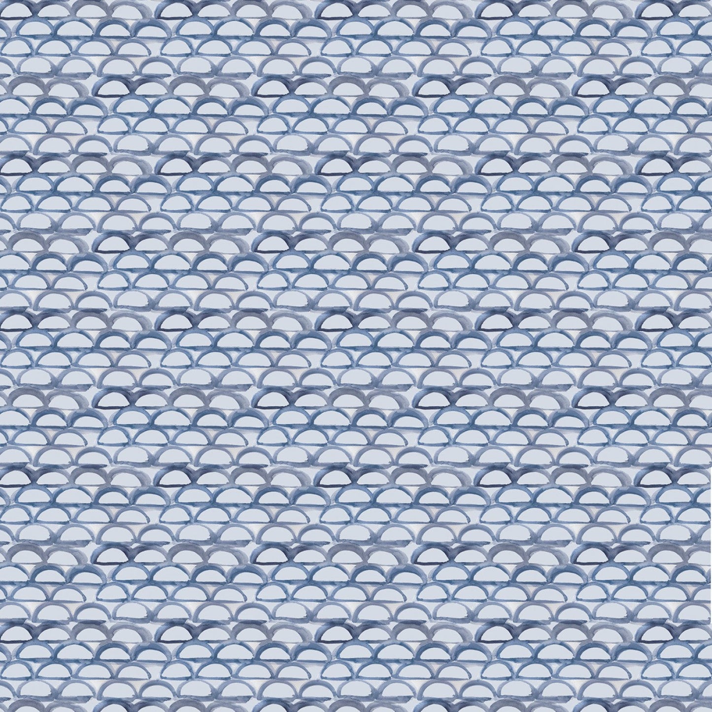 P&B Textiles | Meadow at Dusk | 5538-B | Tonal Ditzy Allover Blue