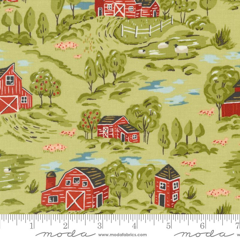 Moda | Stacy Iest Hsu | Farmstead | Vintage Farm Scene | Celery
