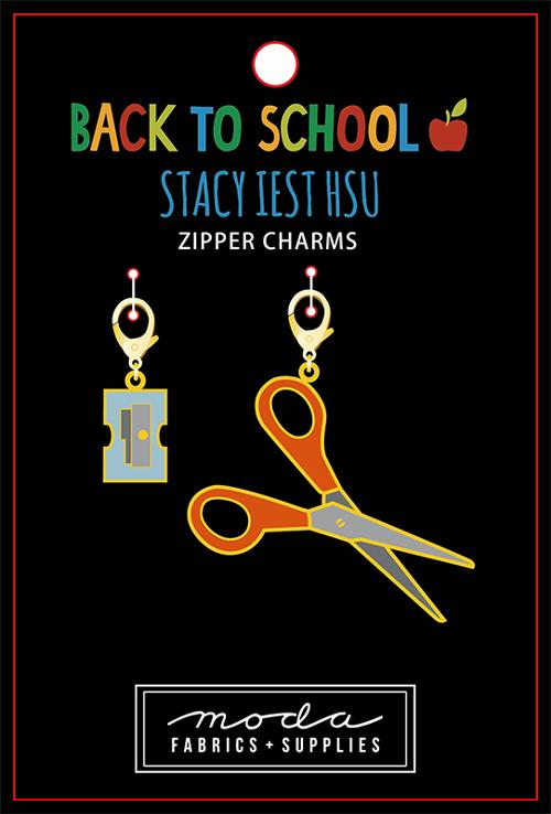 Moda | Stacy Iest Hsu | Back to School | 2 pc Zipper Charms