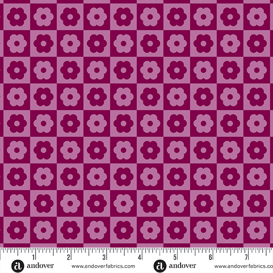 Andover | Birdie by Lobs Elliott | Cherry Checker Bloom
