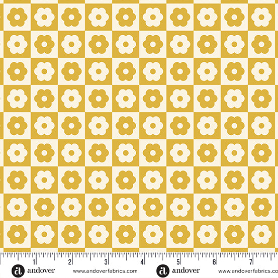 Andover | Birdie by Libs Elliott | Mellow Checker Bloom
