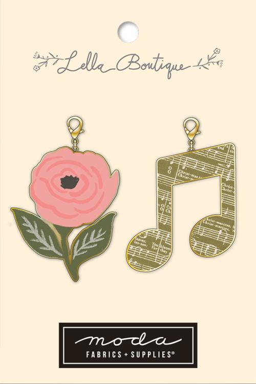 Moda | Lella Boutique | 2 pc Zipper Charms