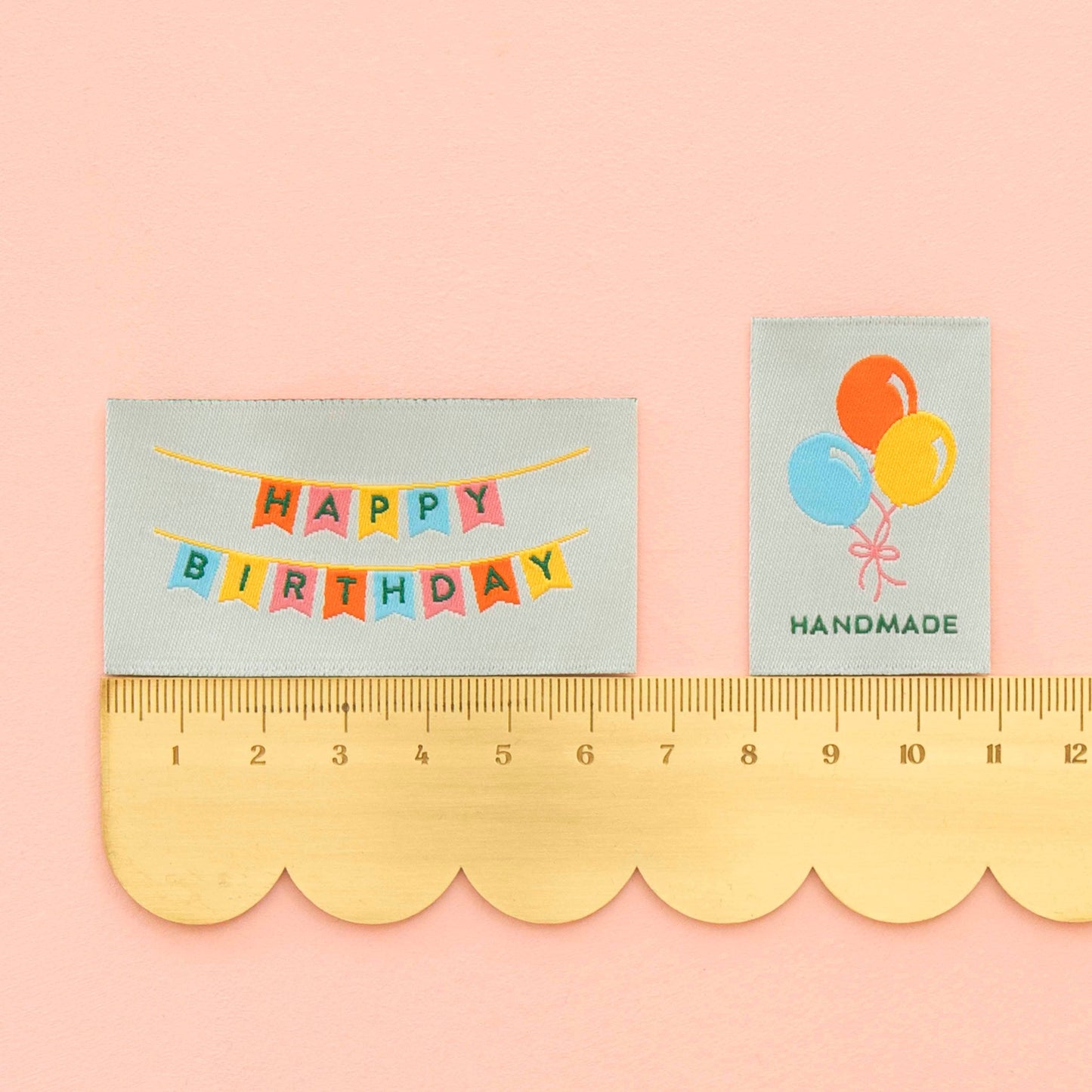 Birthday Multipack Sewing Labels - Clothing + Quilt Tags