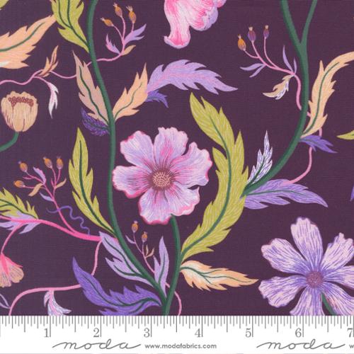 Moda | Linn Warme | Floral Fondant | Petals Large | Plum