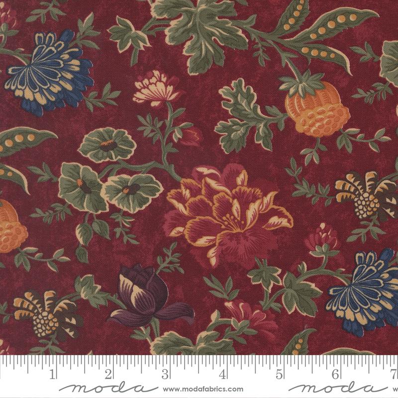 Moda | Kansas Troubles Quilters | Quail Run | Meadowland | Brick