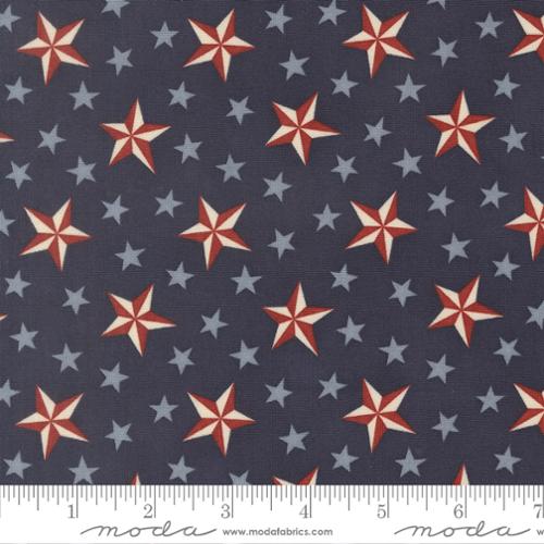 Moda | America 250 Years | Tossed Stars | Loyalty Blue