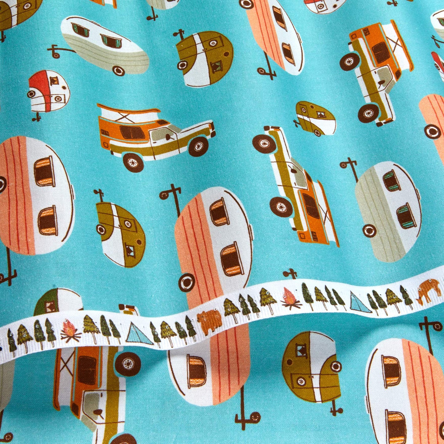 Paintbrush Studio | Vintage Camping | Campers | Blue