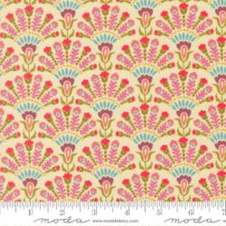 Moda Sitara Opaline Cream fabric by Crystal Manning