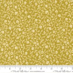 Moda Sitara Affinity Pesto fabric by Crystal Manning