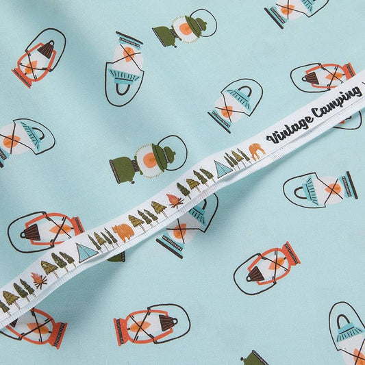 Paintbrush Studio | Vintage Camping | Lanterns | Light Aqua