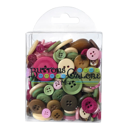 Variety Buttons Hand Bag Tote Bag Rose Garden
# GBHB104