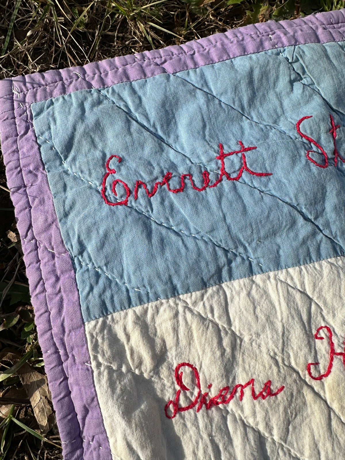 Quilt | Vintage (circa 1951) Signature Qullt | Curated Collection