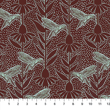 Anna Maria Textiles | Indelible Ink | Humming | Patina