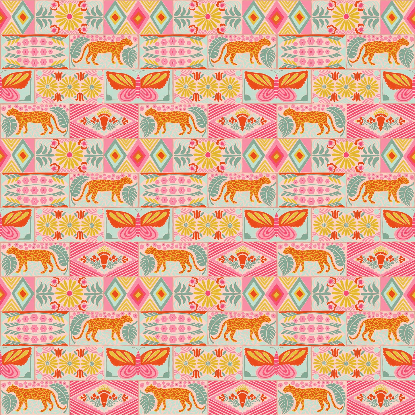 Northcott | Rhapsody | Bricklayer | Sunny | Anna Maria Textiles