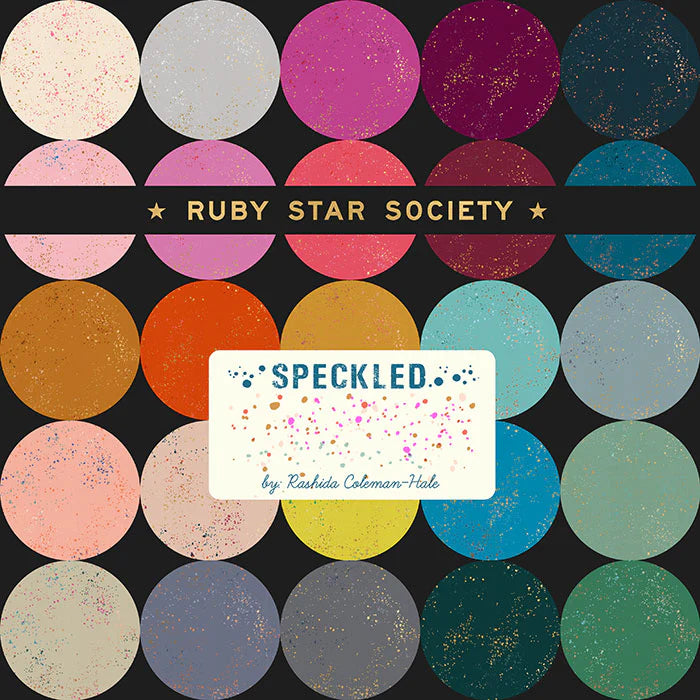 Ruby Star | Speckled | Rashida Coleman-Hale | 5" Charm Pack