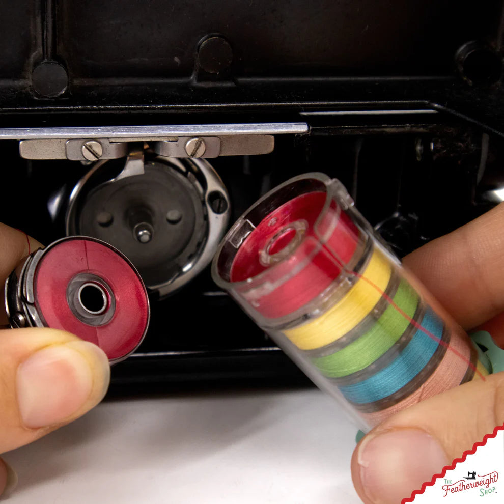 Featherweight Thread, BOBBINATOR with Prewound Bobbins | Singer Featherweight
