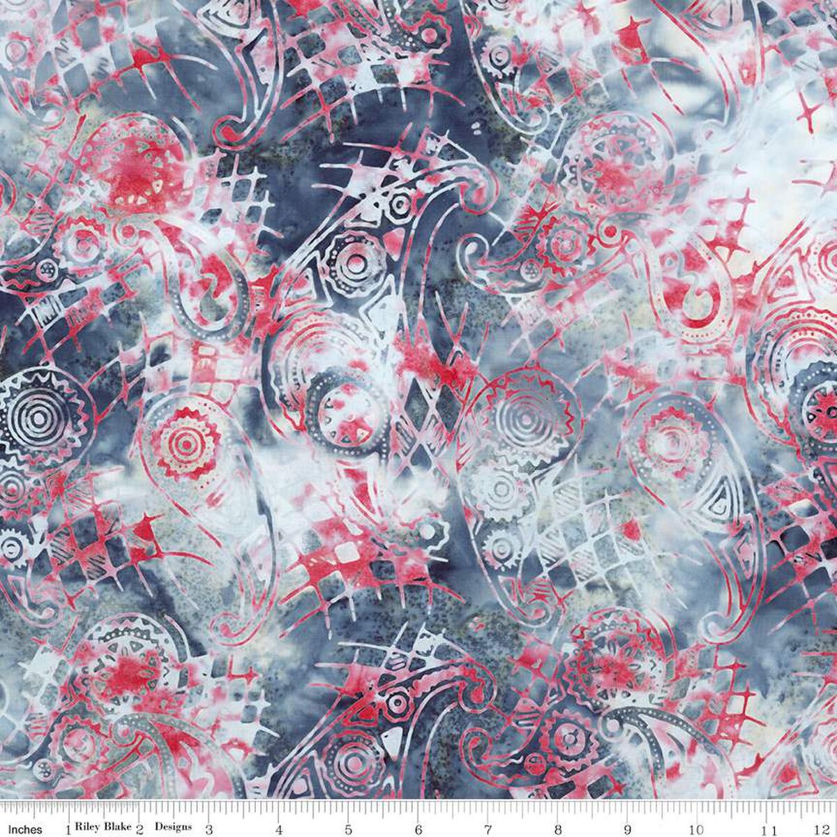 Riley Blake | Expressions | Splatter | Batiks | Spicy Sprinkles