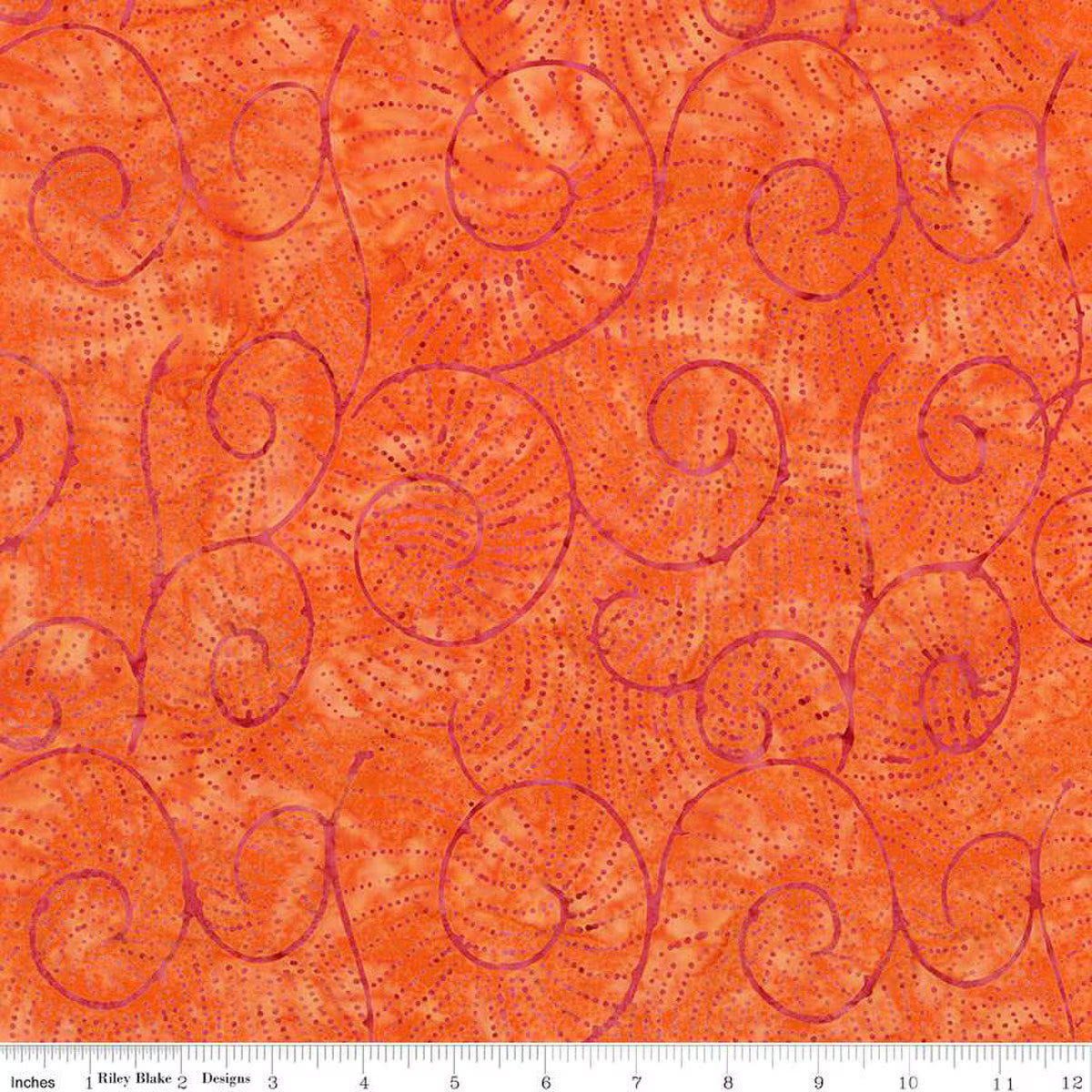 Riley Blake | Expressions | Splatter | Batiks | Marmalade Splash
