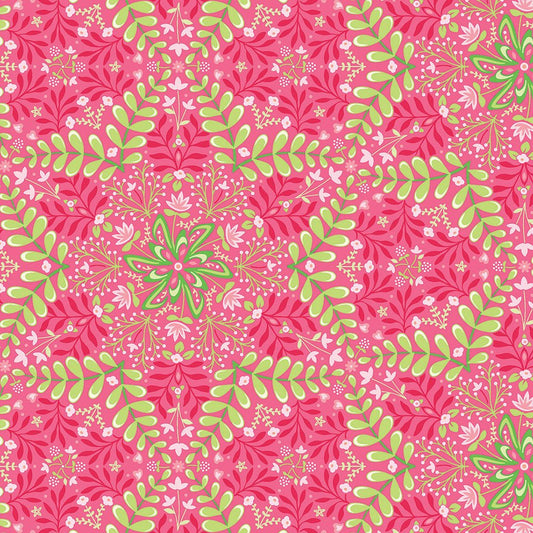 Benartex Medallion Salmon (Flora & Fauna: Forest)