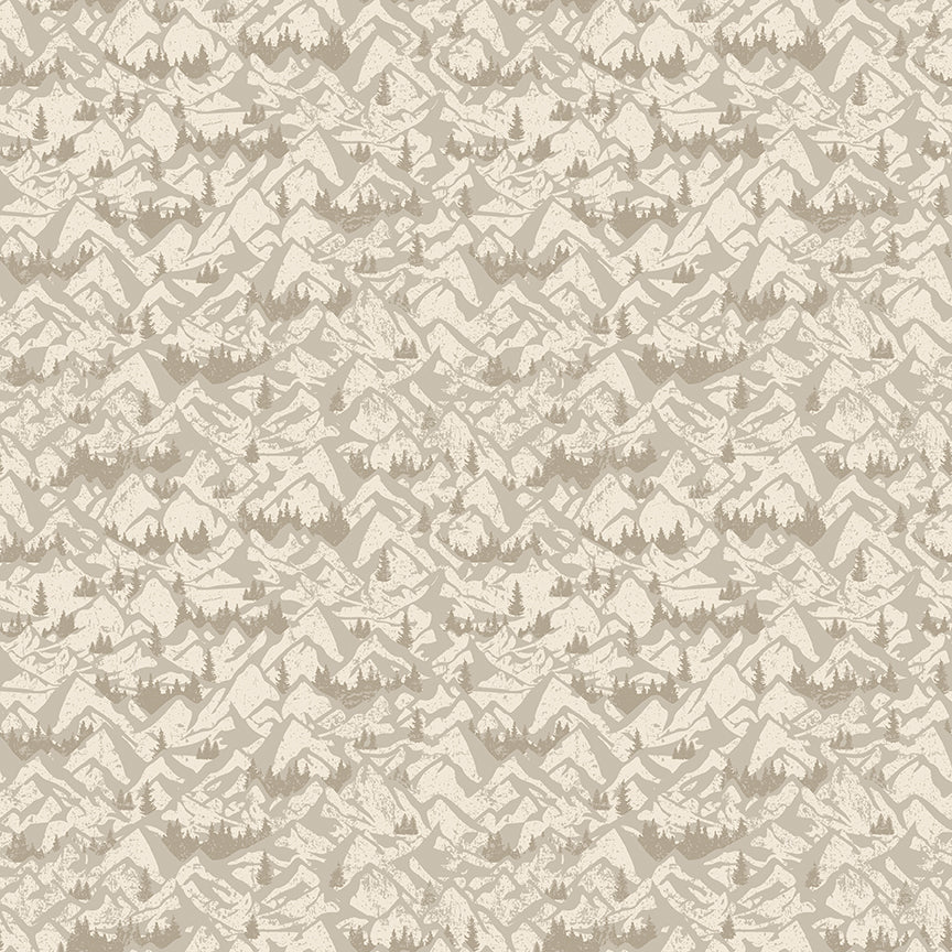 Riley Blake Designs | Legends of the National Parks | Mountains Cream | C13284-CREAM