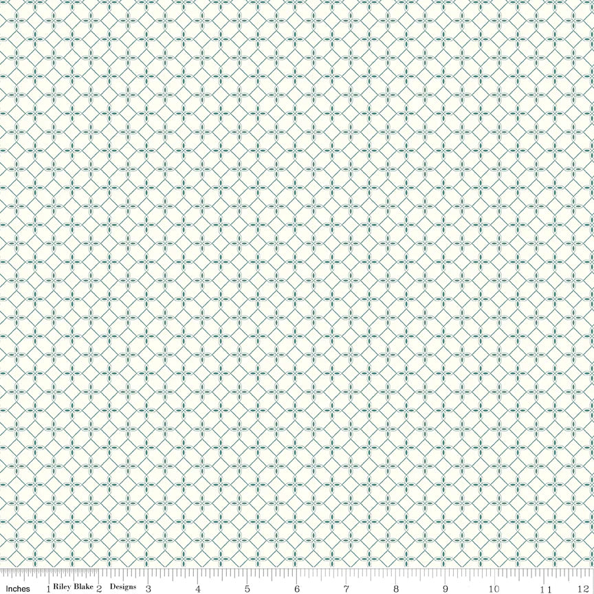 Riley Blake | New Beginnings | Tile | Cream | Sandy Gervais