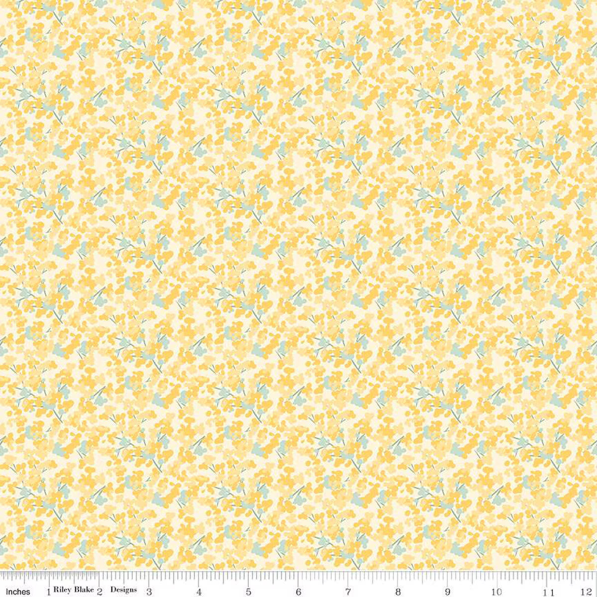 Riley Blake | New Beginnings | Blossoms | Yellow