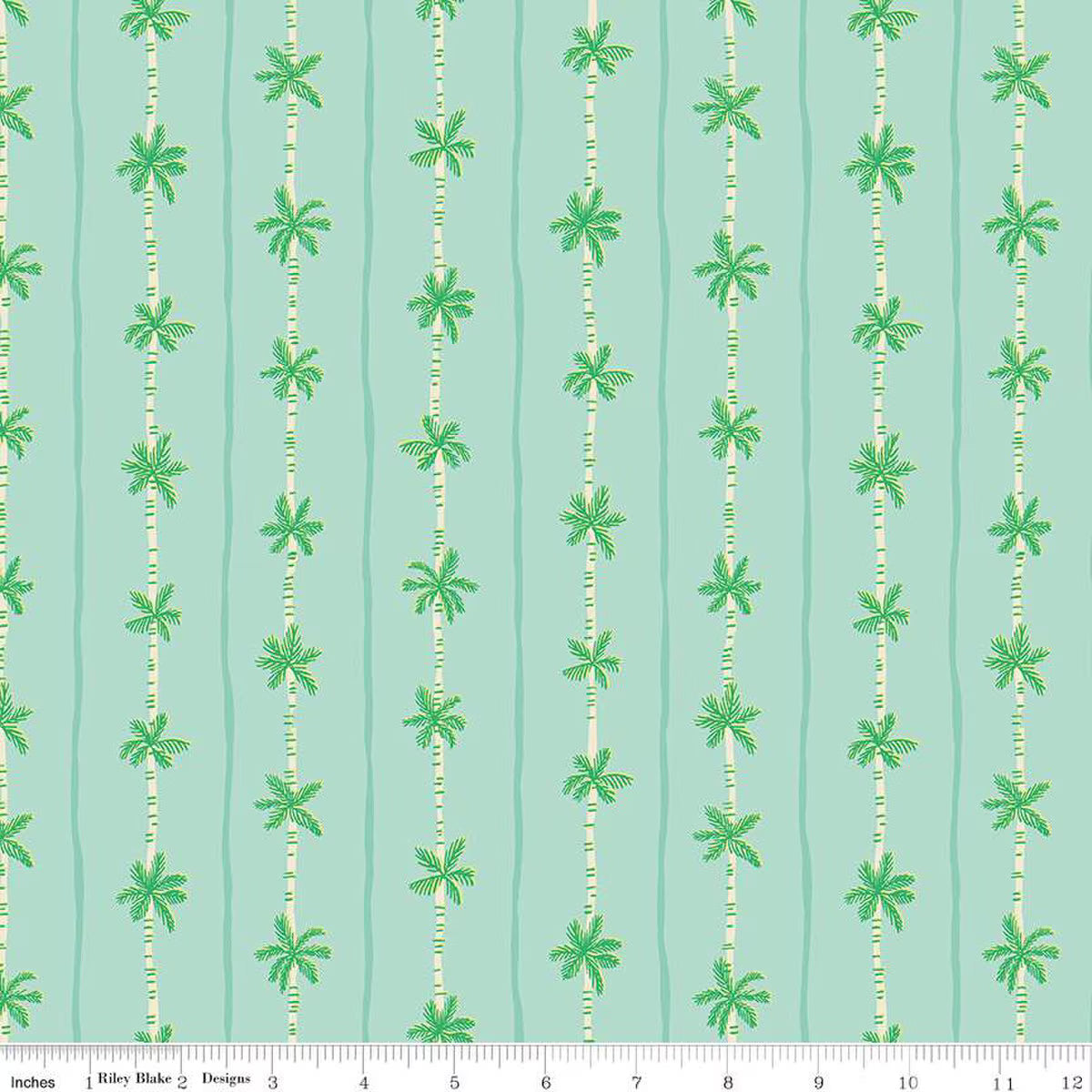 Riley Blake | Forever Neverland | Palm Stripe | Songbird
