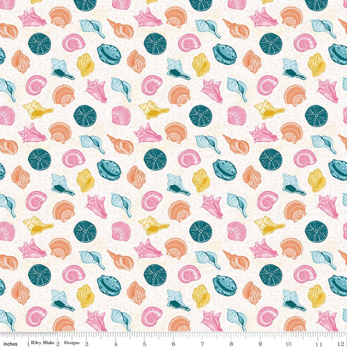 Riley Blake | Corinne Wells | Reef | Shells | Multi