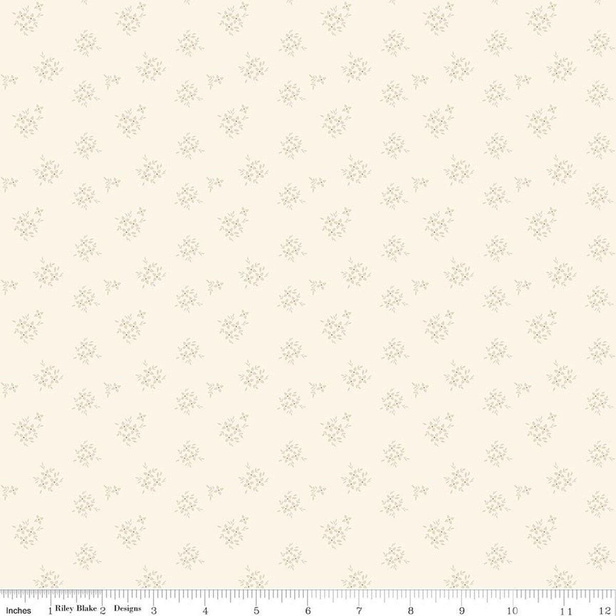 Riley Blake | Renew | Ditsy | Latte | C17287