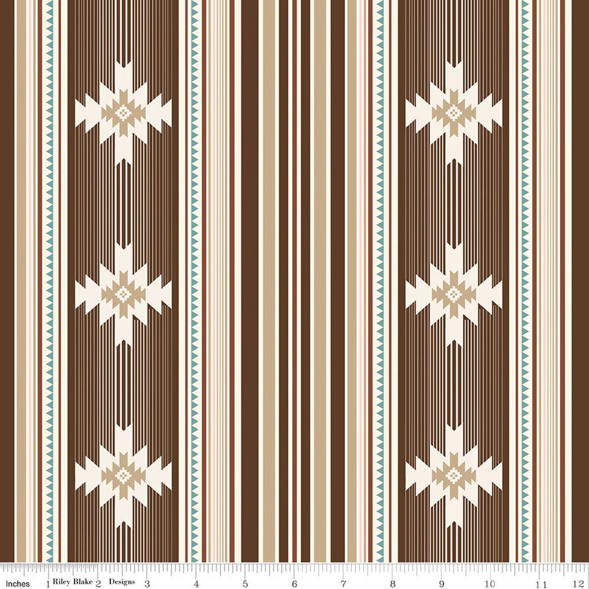 Riley Blake | Echo Park Paper Co. | Cowgirl | Blanket Brown