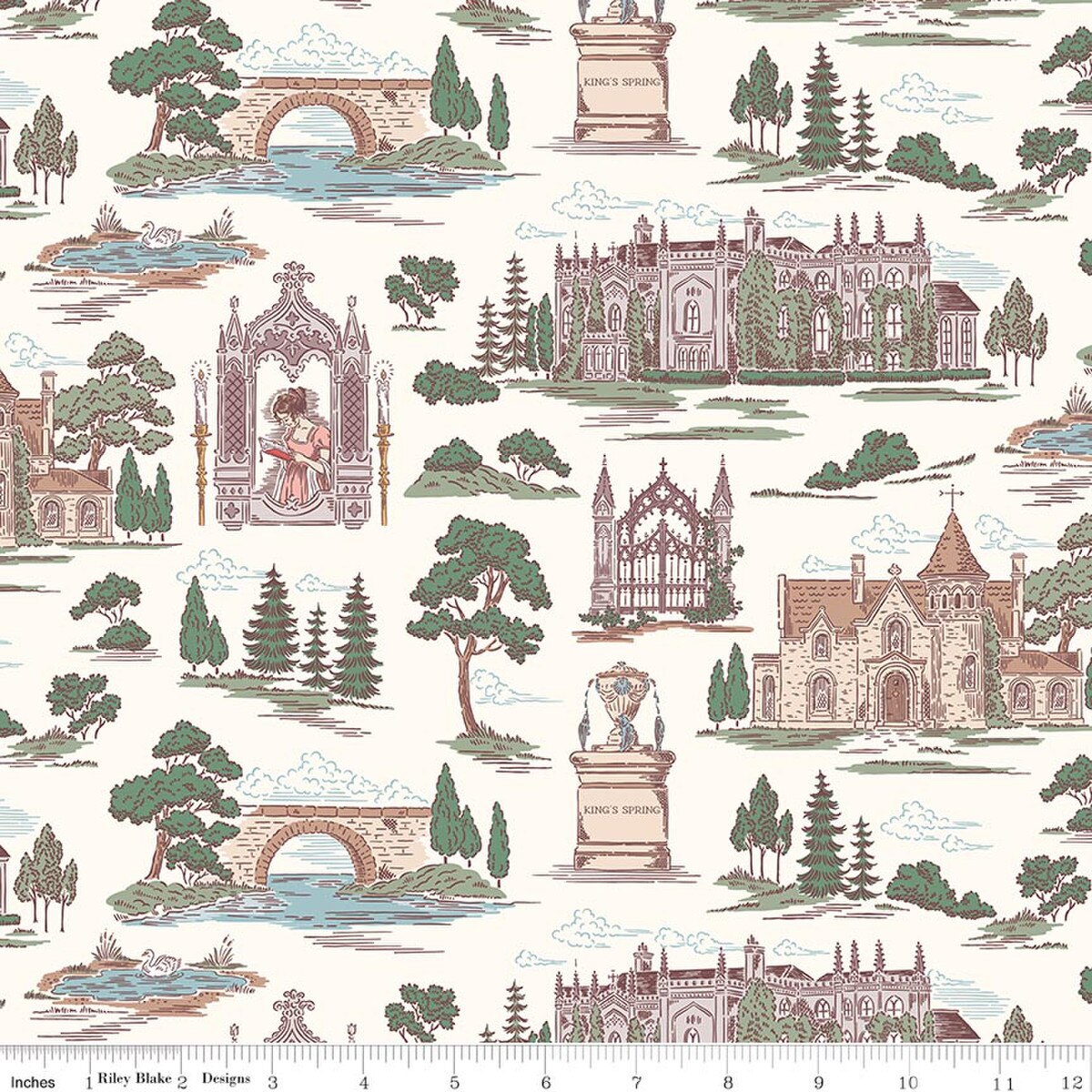 Riley Blake | Northanger Abbey | Abbey | Cloud