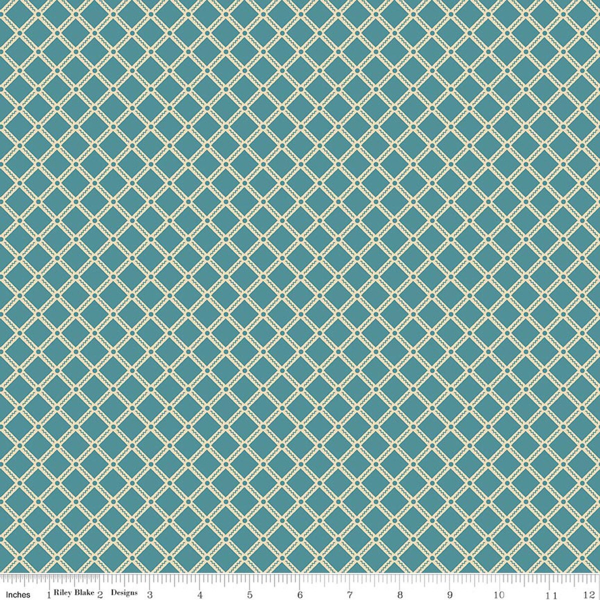 Riley Blake | Northanger Abbey | Tilney | Azure