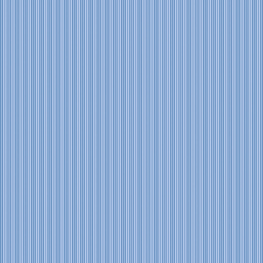 Riley Blake | Foxglove | Stripes | Blue | C18086-BLUE
