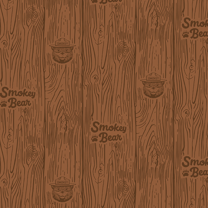 Riley Blake Designs | Keep It Green | Wood | Brown | C19125-BROWN